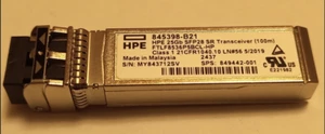 Émetteur-récepteur HPE 845398-B21 25 Go SFP28 SR 100 m 845397-001 - Photo 1/1