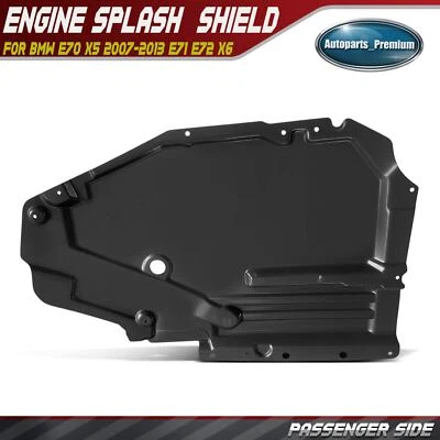 Protetor de respingo de motor destro passageiro para BMW E70 X5 2007-2013 E71 E72 X6 2008-2014 - Imagem 1 de 4