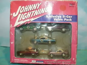 1/64 ( IB ) Johnny Lighting , 5 car box - Imagen 1 de 7