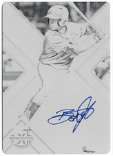 NOAH BO NAYLOR 2018 PANINI ELITE EXTRA BLACK PRINTING PLATE SP RC AUTO 1/1!