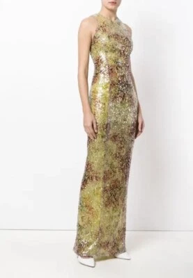 Vestido Galvan London Lentejuelas Talla 6 UK 2 US $ 1695 Foto 1 de 4