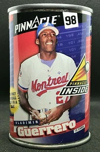 1998 Pinnacle Inside Baseball - Vladimir Guerrero Unopened Can - With 10 Cards - Picture 1 of 5