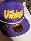 Minnesota Vikings New Era 59Fifty Fitted Hat Cap Size 7 1/4 NFL