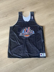 Vtg Champion 1997 NBA All Star Game Shaquille O'Neal #34 Practice Jersey Sz XL - Picture 1 of 5