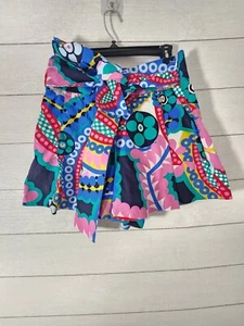 J Crew Shorts Womens 4 Paisley Print Multi Colored Print Pink Blue Green - Picture 1 of 18