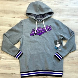 Retro Super Bowl LVI NFL Los Angeles Rams hoodie Rare Hoodie New Era Mens L NWT - Picture 1 of 17
