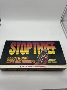 STOP THIEF Electronic Cops Robbers Vintage 1980 - Picture 1 of 3