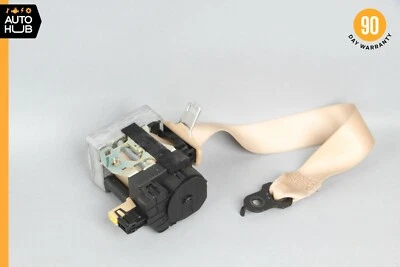 02-06 Mercedes W215 CL55 AMG CL500 cinturón de seguridad retractor delantero derecho beige OEM Foto 1 de 4