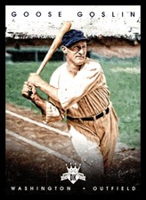 2016 Panini Diamond Kings 32 Goose Goslin Senators  Baseball Card