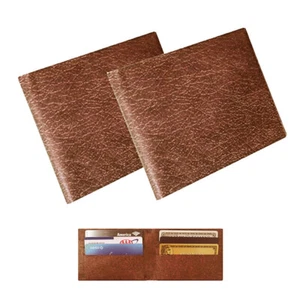 DuraWallet -Brown- 2 Pack - Picture 1 of 7