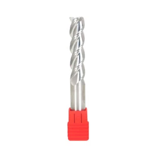 Fresadora de extremo de carburo LOC de 1/2" 3 flautas de longitud larga de 2" de 4" de longitud total de 1/2" de diámetro - Imagen 1 de 13
