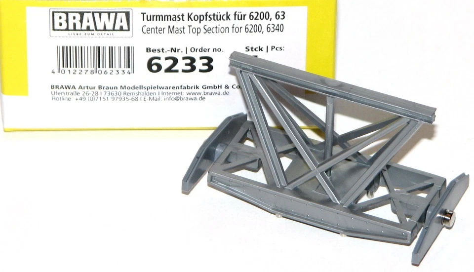 Brawa H0 6233 Seilbahn Turmmast Kopfstück - NEU + OVP - Bild 1 von 1