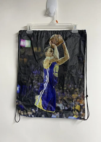 Stephen Steph Curry #30 Warriors Dump Cinch Drawstring Back pack sack Gym Bag Cover