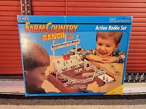 Ertl FarmCountry Action Rodeo Set 1/64 Plastic Replica Collectible - Picture 1 of 6