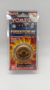 Vintage Yomega Firestorm Yo-Yo Hyper Ban Dai Transaxle 1998 Gold Sealed New NOS - Picture 1 of 3