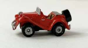 1986 Micro Machines Galoob Red MG TF Convertible With Tire 1:160 Scale LOOSE CAR - Picture 1 of 7
