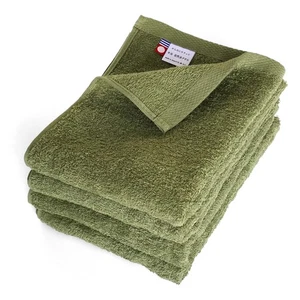 oruta Imabari Face Towels – 4-Pack, Quick Dry, Soft,(Set of 4, Khaki) Japan JP - Picture 1 of 9