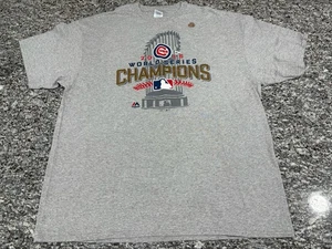 Maglietta MLB Baseball Chicago Cubs World Series Champions 2016 taglia 2XL nuova con etichette - Foto 1 di 9