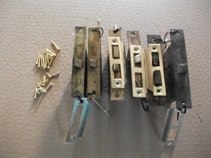 VintageDoor Mortise Locks - Contractor/Restoration SIX PACK-4w/keys+6 Strikes - Picture 1 of 4