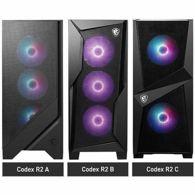 PC para juegos MSI Codex R2 B14NVM7-438US i7-14700F 32 GB SSD 2 TB RTX 5060 Ti Foto 1 de 4