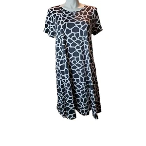 LuLaRoe Giraffe Jessie Kleid mit Taschen Animalprint Größe 2XL Neu mit Etikett - Bild 1 von 8