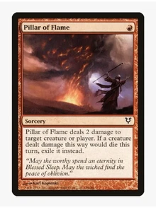 Pillar of Flame | Avacyn Restored AVR | Sorcery | MTG Magic Card | LP-NM - Picture 1 of 4