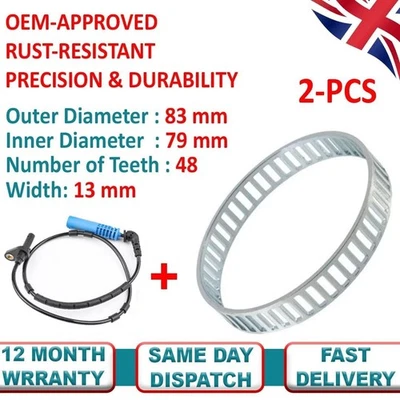 Sensor de velocidad de rueda ABS + anillo reluctor ABS para BMW X3 [2004-2013] E83 Foto 1 de 4