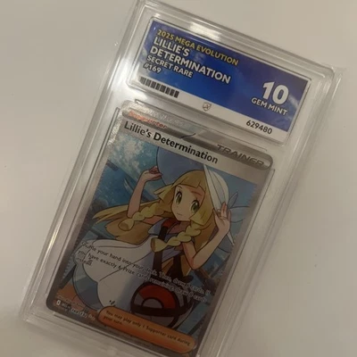 Pokemon Lillie's Determination 169/132 Mega Evolution ACE 10 -  - Image 1 of 3