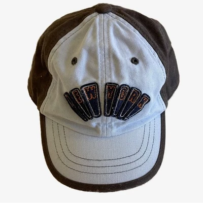 Boné Gap bebê menino azul Nova York tamanho 12-24M - Imagem 1 de 4