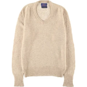 Vintage 1980'S PENDLETON Country Traditionals V-neck wool knit sweater size ... - Picture 1 of 13