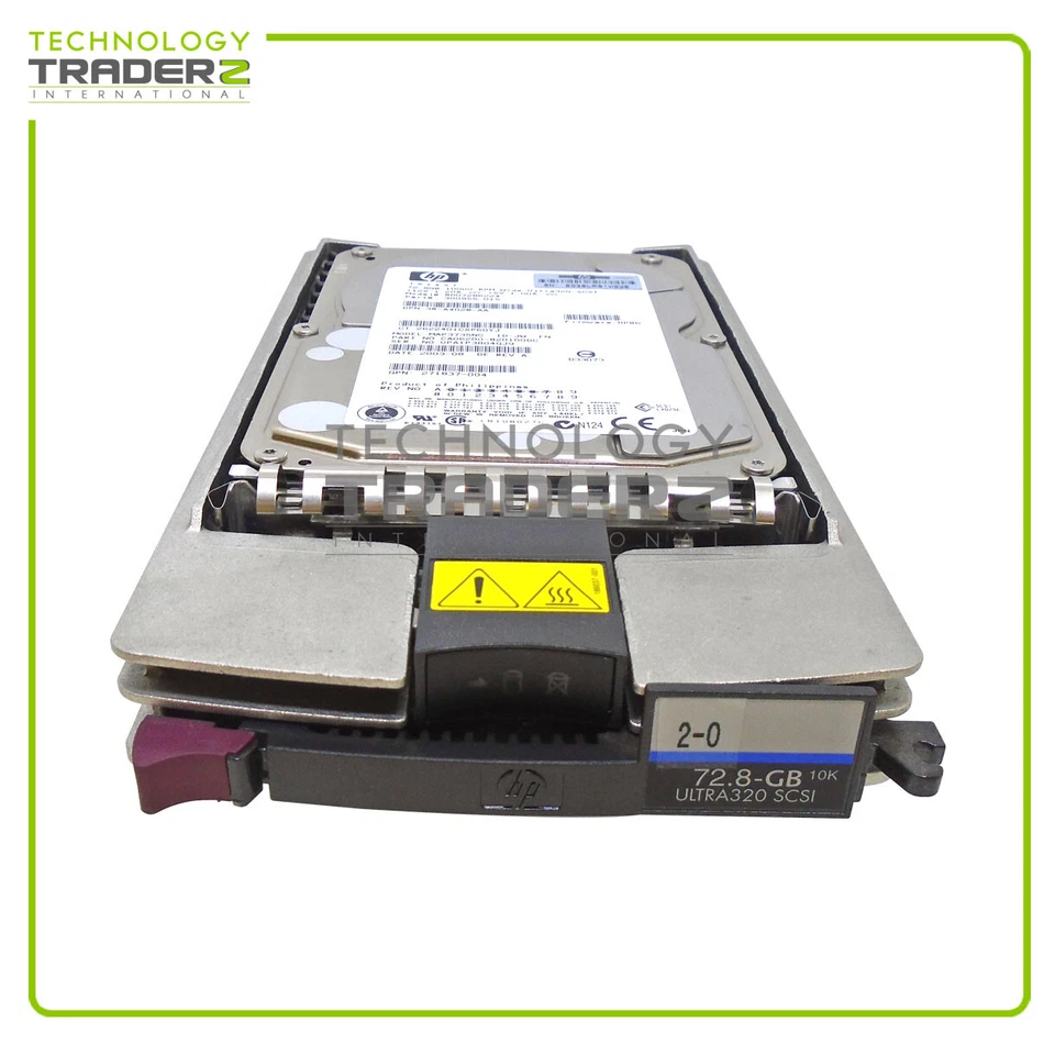 377537-B21 HP 72.8GB 10K 3.5" Ultra-320 SCSI Hard Drive 300955-015 271837-004 - Image 1 of 1
