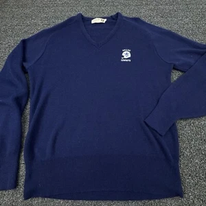 Vintage 70s Dallas Cowboys Pullover Crewneck Sweater Logo 7 Mens Large USA - Picture 1 of 10