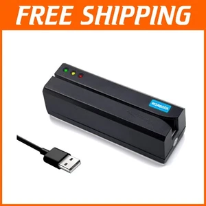 3 Tracks USB Card Reader Writer - Lightweight and Versatile Encoding Solution - Picture 1 of 6