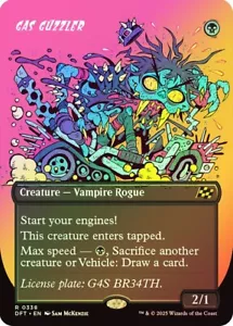 Gas Guzzler Foil Borderless Aetherdrift NM MTG - Picture 1 of 1