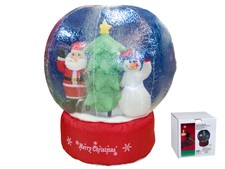 (7612) Hinchable bola nevada navidad 180cm