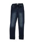FAT FACE Boys Skinny Jeans 10-11 Years W25 L26  Blue Cotton AN14
