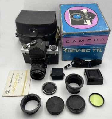 Cámara KIEV-6C KIEV 6C mediana URSS + lente Vega 12B #8105325 Foto 1 de 4