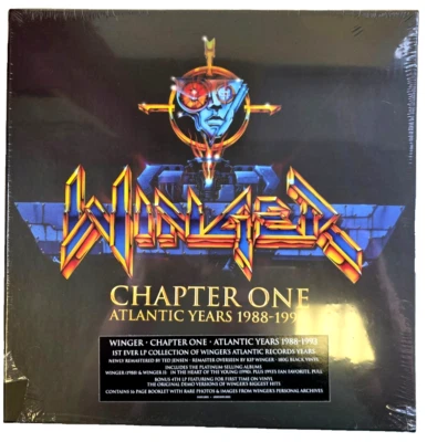 Winger Chapter One Atlantic Years 1988-1993 LP album vinyl 4 x record Boxset - Image 1 of 4