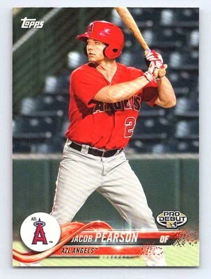 2018 Topps Pro Debut Jacob Pearson #75  PD  AZL Angels - Image 1 of 2
