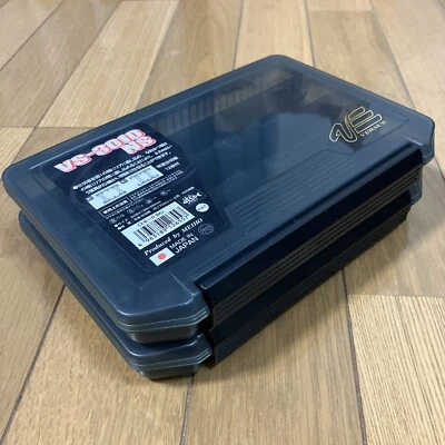Set of 2, MEIHO Versus VS-3010NS Tackle Case Smoke - Image 1 of 4
