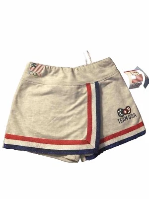 Hello Kitty Skirt Girls Small 6/6x Team USA American Patriotic Olympic NWT - Image 1 of 4