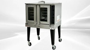 NEW Commercial Convection Oven Full Size Sheet Natural Gas w Legs Wheels NSF - Picture 1 of 12