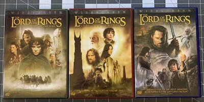 Lord Of The Rings Trilogy DVD Movies Fellowship, Two Towers, Return of The King - Image 1 of 4