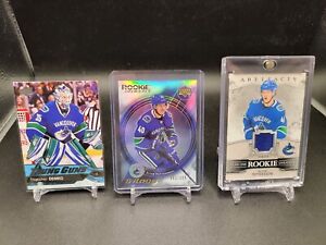 Vancouver Canucks - Upper Deck Rookie Card Lot - Demko - Pettersson #Young Gun