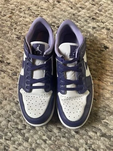 Nike Air Jordan 1 Low Flyease, Sky J Purple, Men's Size 12, Real Clean - Picture 1 of 12