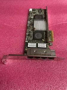 Cisco Broadcom 4-Port Ethernet Adapter 74-7069-02 BCM95709A0906G FH Bracket Used - Picture 1 of 4