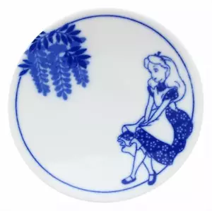 Sango Toki Disney Sometsuke Mamezara Small Plate 90mm Alice 3230-108 JAPAN - Picture 1 of 6