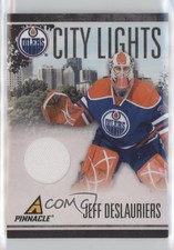 2010-11 Panini Pinnacle City Lights Materials /499 Jeff Deslauriers #19