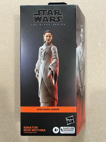 Hasbro Star Wars Black Series “Andor” Senator Mon Mothma 6” Action Figure New Cover