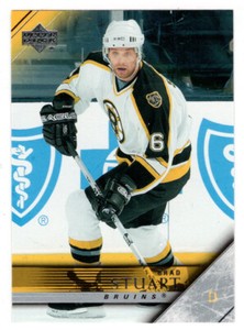 Brad Stuart - Boston Bruins (Hockey Card) 2005-06 Upper Deck # 263 MT